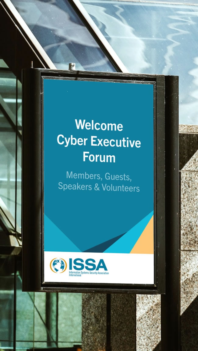 ISSA Cyber Executive Forum Banner