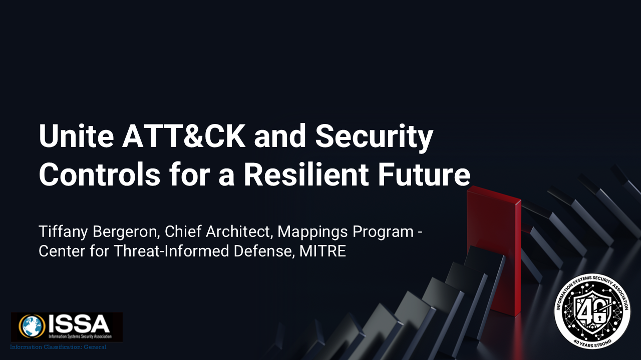 Unite ATT&CK and Security Controls for a Resilient Future